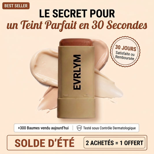 Baume Teint EVRLYM — Fond de Teint Sérum Multi-Actifs